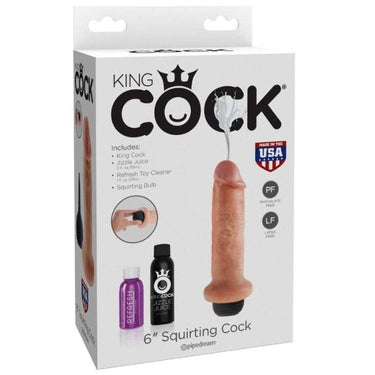 Dildo Squirting Realistico con Pompetta per Eiaculazione Artificiale